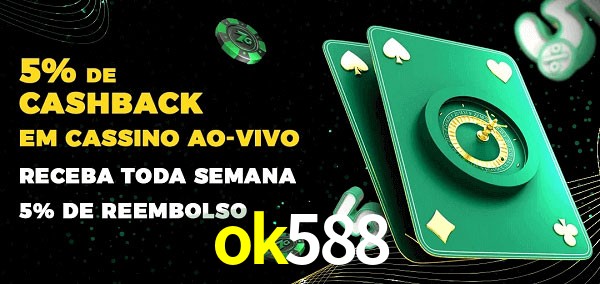 Promoções do cassino ao Vivo ok588